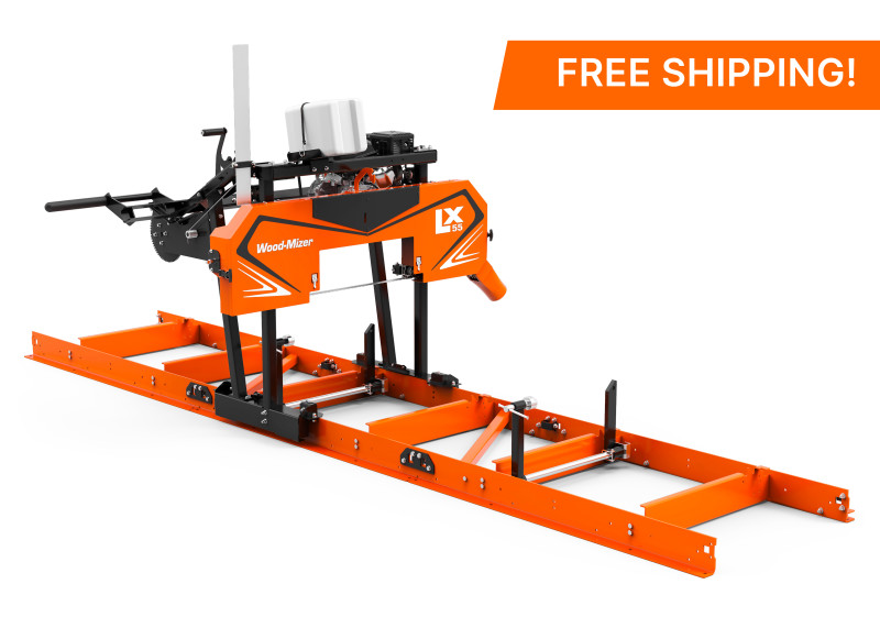 LX55 Portable Sawmill Portable Sawmills & Wood Processing Equipment